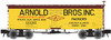 Atlas O Arnold Bros  36' wood reefer, 3 rail or 2 rail