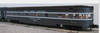 MTH Premier NYC 2 tone gray 5 car streamlined  (smooth side)  passenger set, 3 rail