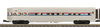 MTH Premier Amtrak  (3 stripe)   5 car streamlined  (ribbed side)  passenger set, 3 rail