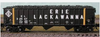 Pre-order for PDT exclusive MTH Premier  Erie L:aclawanna  70-ton 3-Bay Hopper w/coal load, 3 rail