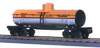 MTH Railking Rio Grande (close to scale) 8000 gal Tank Car, 3 rail