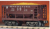 MTH Railking Scale PRR (Shadow  keystone) Ore Car w/Load, 3 rail