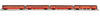 Pre-order for MTH  Premier  SP  4 car streamlined (smooth side) passenger set, 3 rail