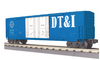 MTH Rail King (semi scale) DT&I 50' double plug door  Box Car, 3 rail