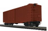 MTH Premier PDT sp[ecial run Unlettered   50' PS-1  double door box car, 2 rail