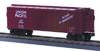 MTH Rail King UP Box car (tuscan) , 3 rail