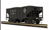 Pre order MTH Premier Erie  2 bay fishbelly  hopper car,  3 rail