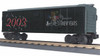 MTH Rail King 2003 New Year's  Box car, 3 rail