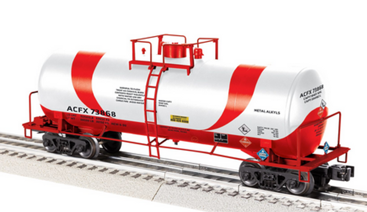 Pre-order for Lionscale  (fmr Weaver)  ACFX 40' modern stub sill tank,  3 rail (convertible to 2 rail)