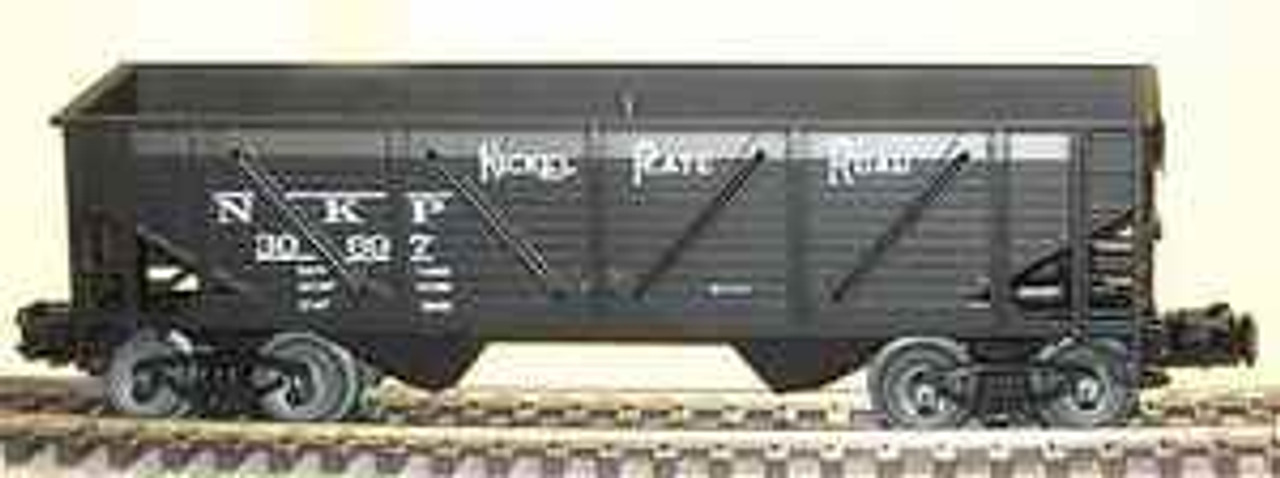 Weaver NKP  2 bay Composite hopper car, 3 rail or 2 rail