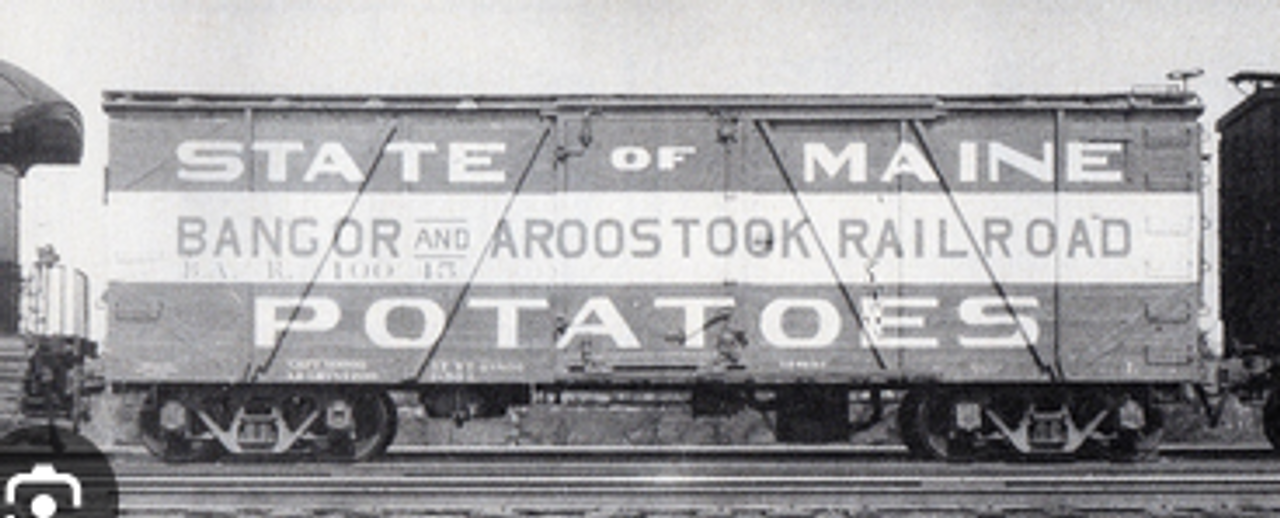 Pre-order for PDT exclusive MTH Premier Bangor and Aroostook    Single sheathed   40'' box car, 3 rail or 2 rail