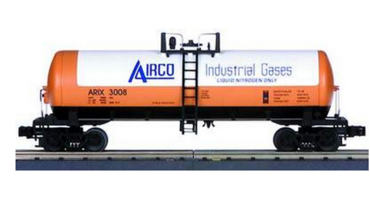 MTH Premier Airco 40' Modern Tank Car, 3 rail, new, no box