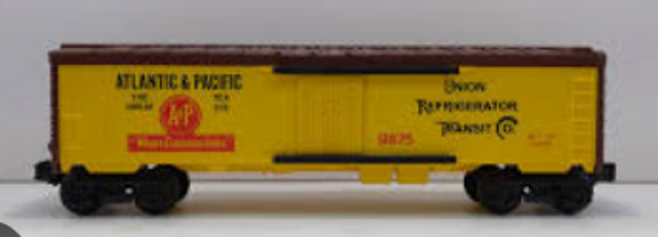 Lionel  traditional size A&P   billboard  reefer, 3 rail