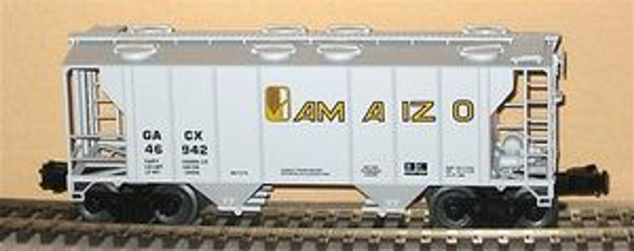 Weaver Amaizo 34' PS-2 covered hopper car, 3 rail or 2 rail