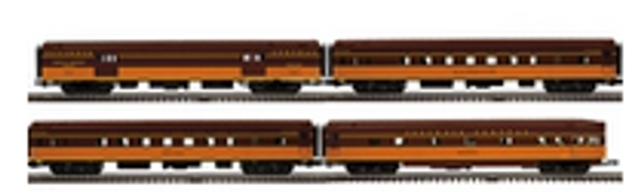 Pre-order for Atlas O Premier IC  4 car streamlined passenger set, 3 rail