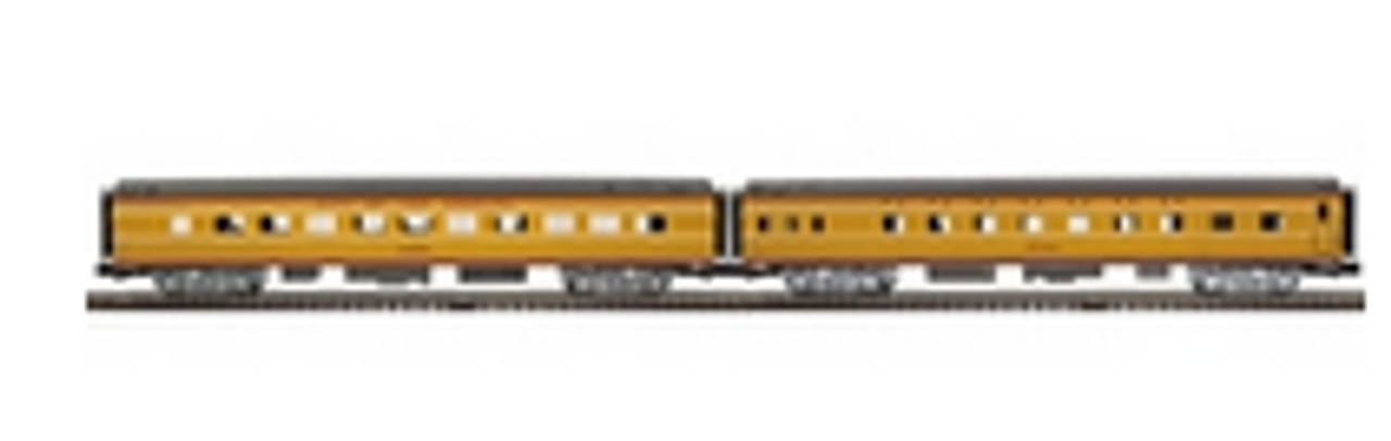 Pre-order for Atlas O Premier UP City of Los Angeles   2 car streamlined passenger set  #1, 3 rail