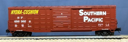 PDT exclusive  MTH Premier SP  50' waffle side box car, 3 rail 