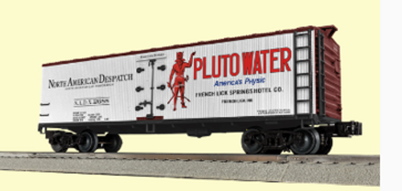 Pre-order for Lionel (fmr weaver) Pluto Water  40' wood reefer,  3 rail