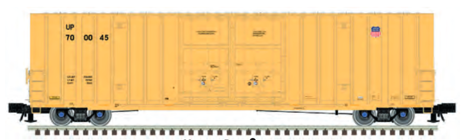 Pre-order for Atlas O UP Gunderson 60' Hy-cube  box car,  3 rail or 2 rail
