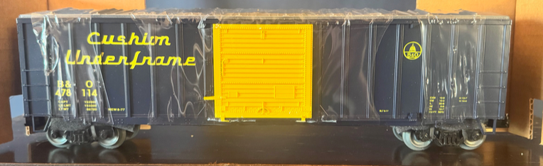 Weaver B&O  50' ACF  box car, 3 rail or 2 rail