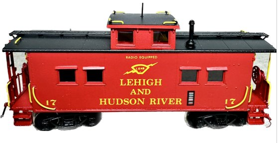 Pre-order for PDT exclusive MTH Railking Scale  L&HR Center Cupola  Northeastern style  Caboose, 3 rail