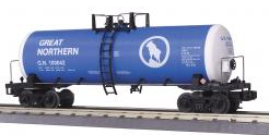 MTH Premier GN (Blue) 40' Modern Tank Car, 3 rail,like new. no box.