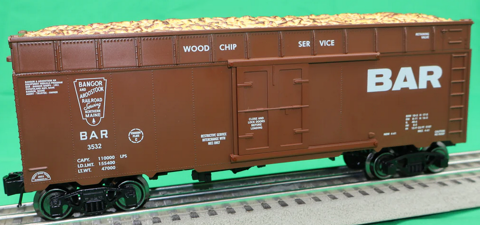 RMT BAR Woodchip Car, 3 rail