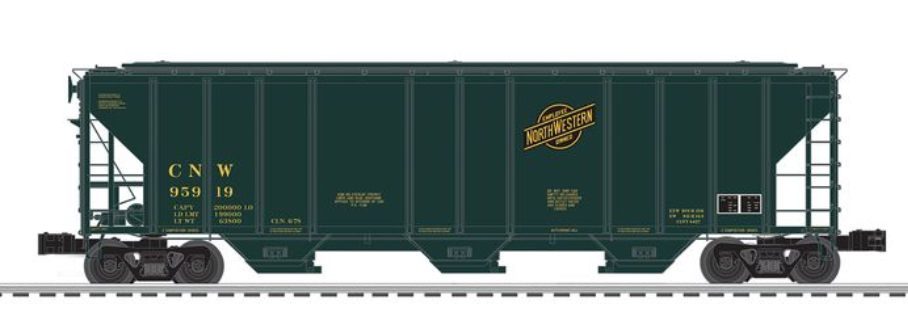 Pre-order for Lionel CNW PS-2CD 4427 Covered hopper,  3 rail