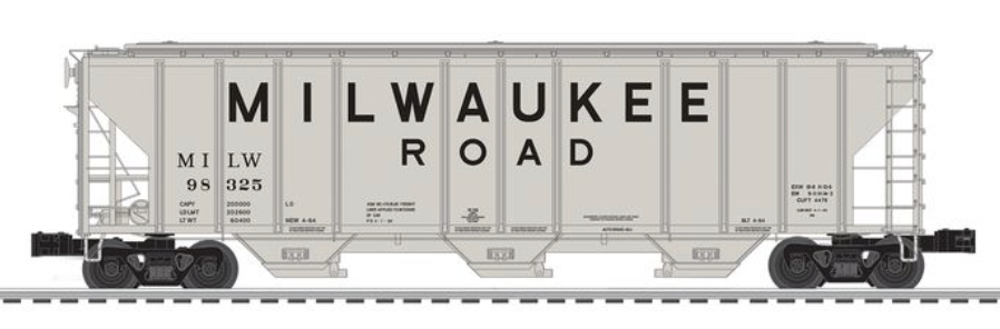 Pre-order for Lionel MILW PS-2CD 4427 Covered hopper,  3 rail