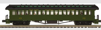 Pre-order for PDT exclusive MTH Premier Rutland  64' woodside observation passenger car, 3 rail 