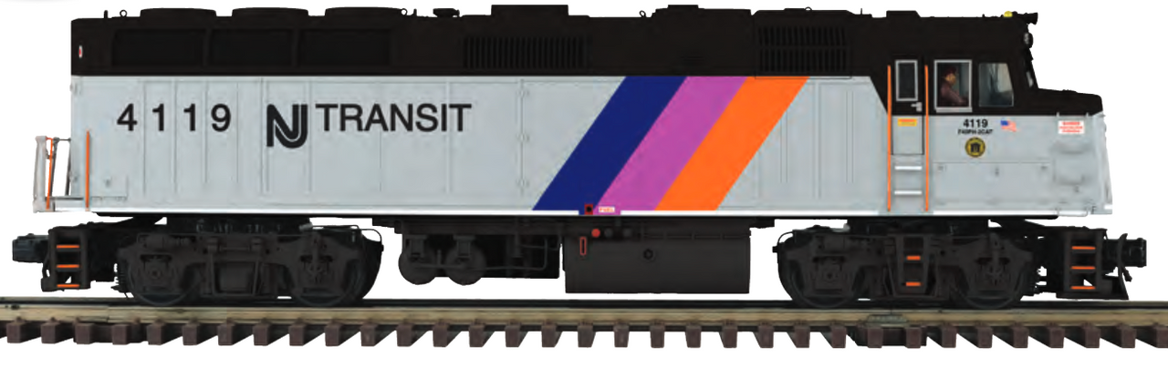 Pre-order for Atlas O Premier NJ Transit F40, 3 rail or 2 rail