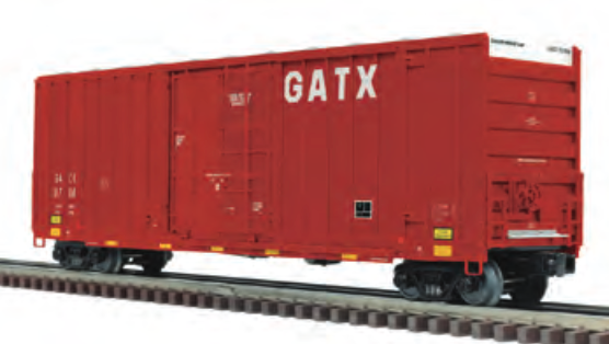 Pre-order for Atlas O GATX  50' Hy-cube box car, 3 rail or 2 rail