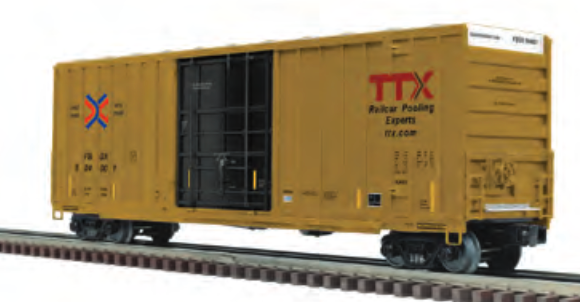 Pre-order for Atlas O TTX (FBOX) "High Logo" 50' Hy-cube box car, 3 rail or 2 rail