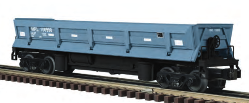 Pre-order for Atlas O MRL Operating Difco air dump (side dump) car, 3 rail
