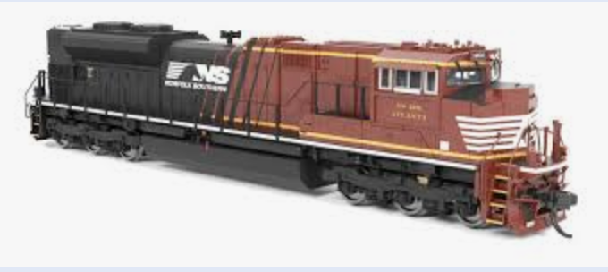 Pre-order for MTH Premier (new tooling) NS OCS Atlanta SD70ACe , 3 rail or 2 rail, Proto 3.0