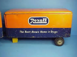 Pre-order for PDT exclusive  MTH Premier Boston ad Albany 50' flat car with 2 Rexall  pup  Trailers, 3 rail