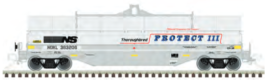 Preorder for Atlas O NOKL 42' Coil Steel Car, 3 rail or 2 rail