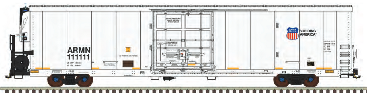Pre-order for Atlas O UP  trinity 64' mechanical reefer, 3 rail or 2 rail