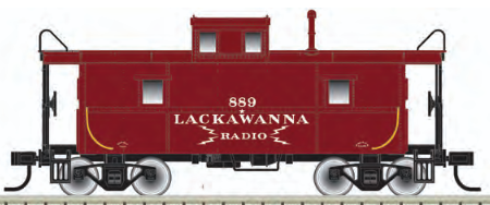 Pre-order for Atlas O DL&W Magor Steel  Caboose, 3 rail or 2 rail