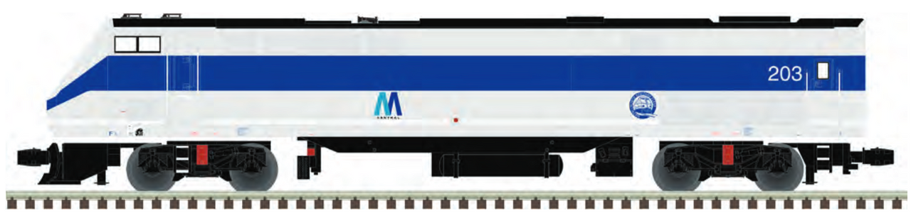 Pre-order for Atlas O  P-32DM Genesis Metro North MTA Heritage, 3 rail or 2 rail