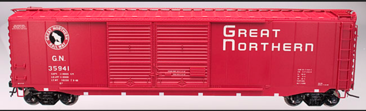 Atlas O GN 50' PS-1 box car, 3 rail or 2 rail