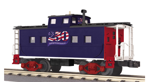 Railking Scale  Semiquincentennial  Center Cupola  Northeastern style  Caboose, 3 rail
