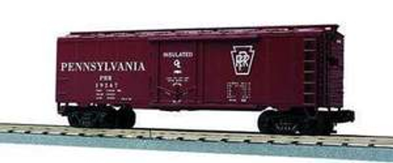 MTH Premier PRR 40' Plug Door Reefer, 3 rail