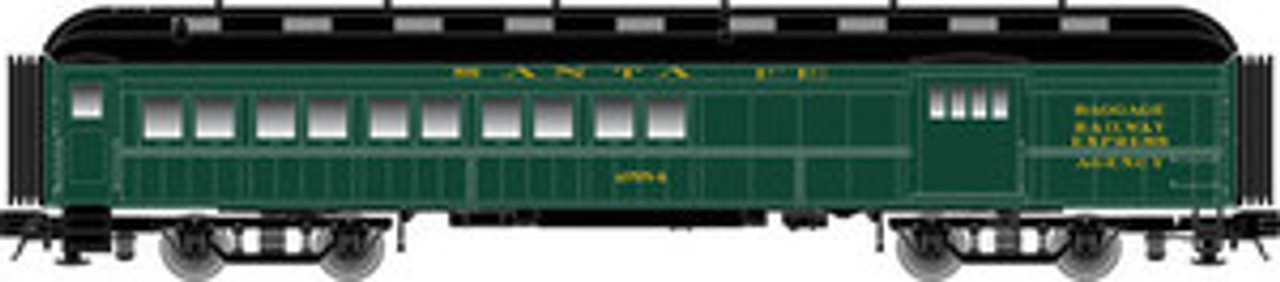 Atlas O Santa Fe  60 ft   combine,  2 rail or 3 rail