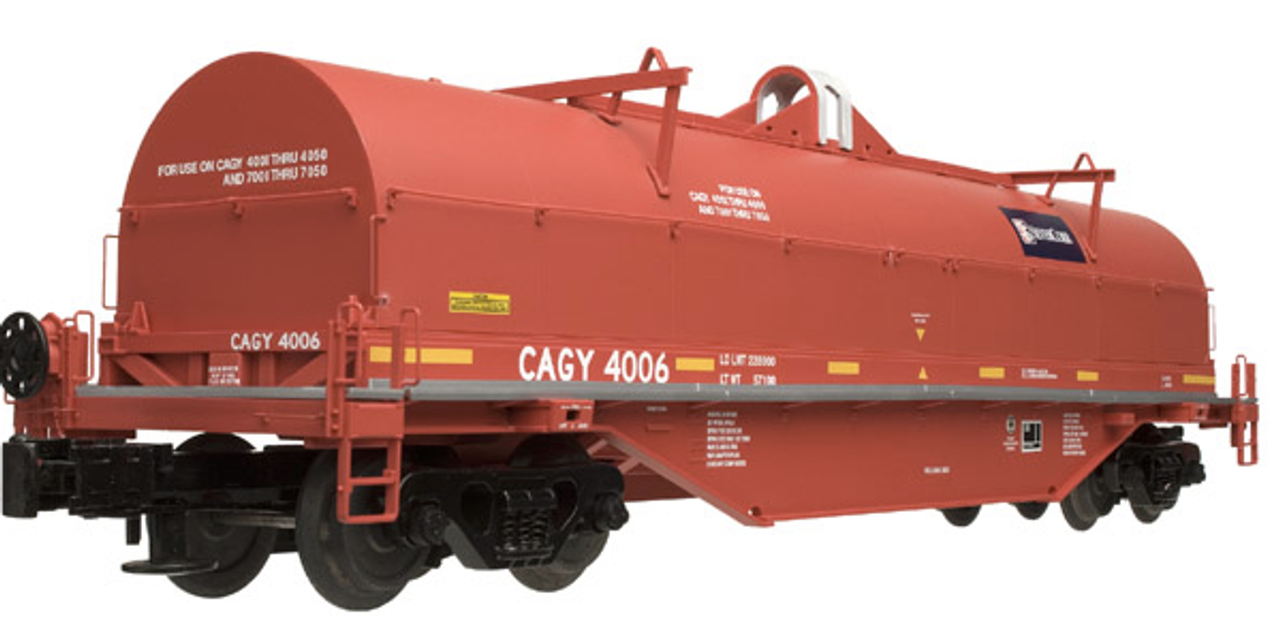 Atlas O Columbus and Greenville Rwy  Coil Steel car,  3 rail or 2 rail