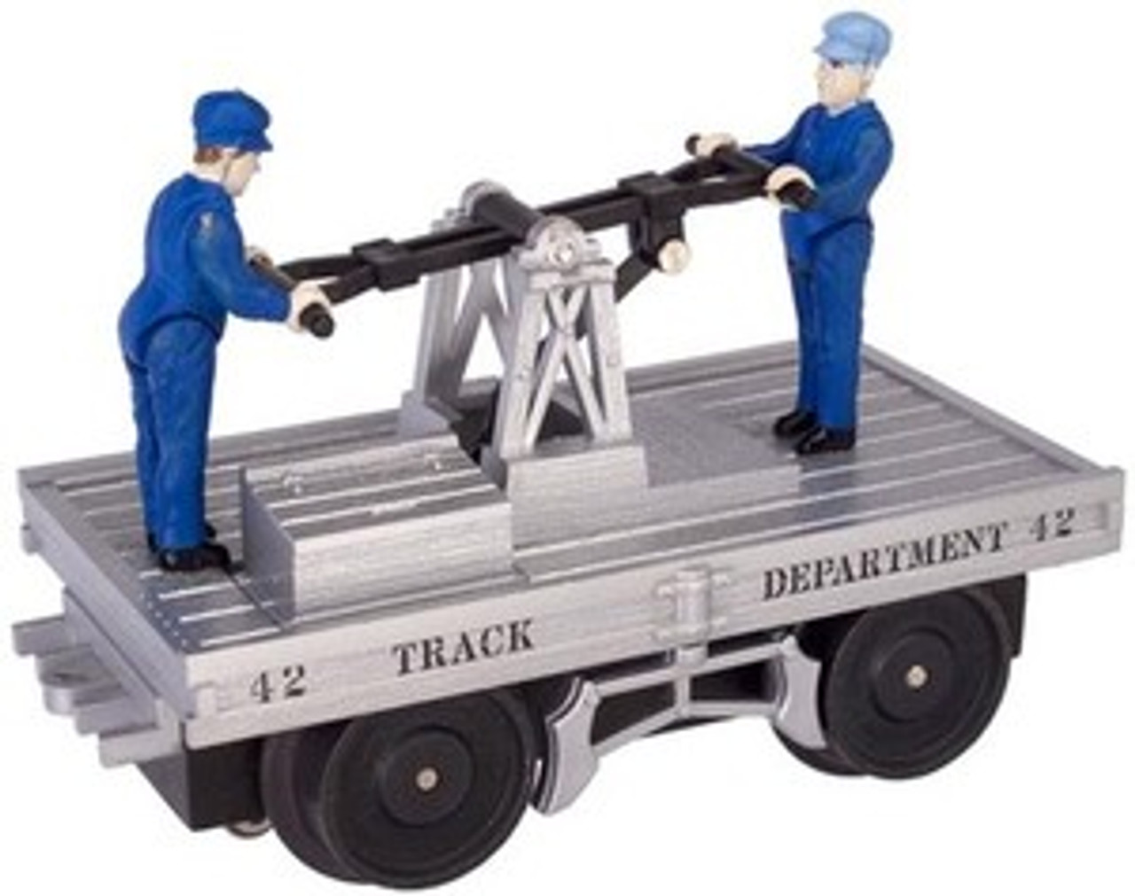 Atlas O Industrial Rail powered hand car (silver)