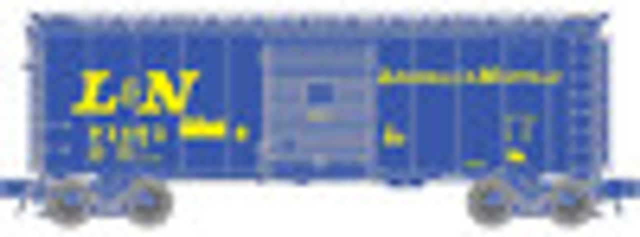 Atlas O L&N 40' (1950's-70's) steel box car,  3 rail or 2 rail
