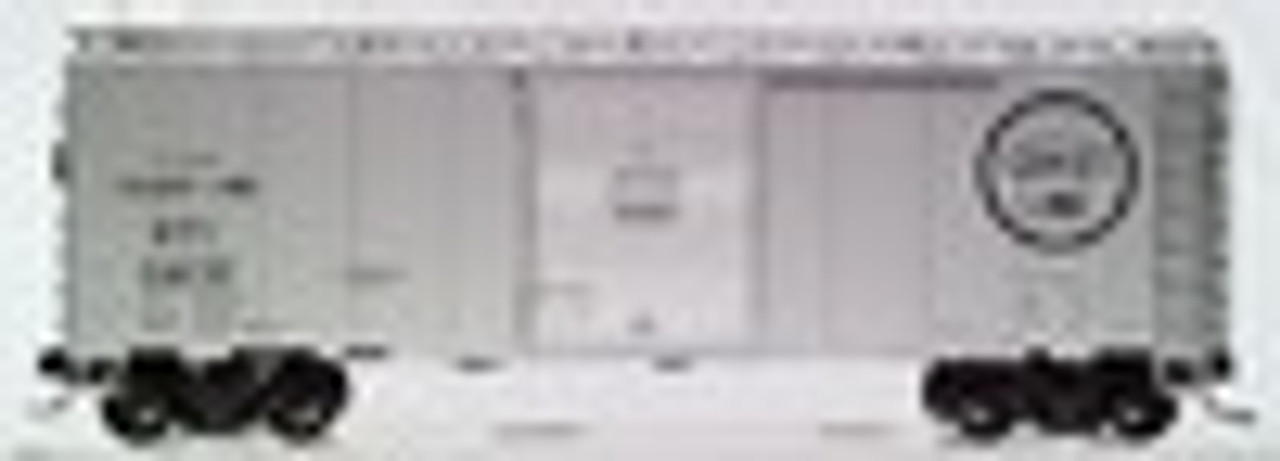 Atlas O ACL 40' steel box car (Silver),  3 rail or 2 rail