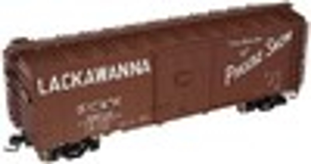 Atlas O Lackawanna  40' steel (1950s-70s) box car,  3 rail or 2 rail
