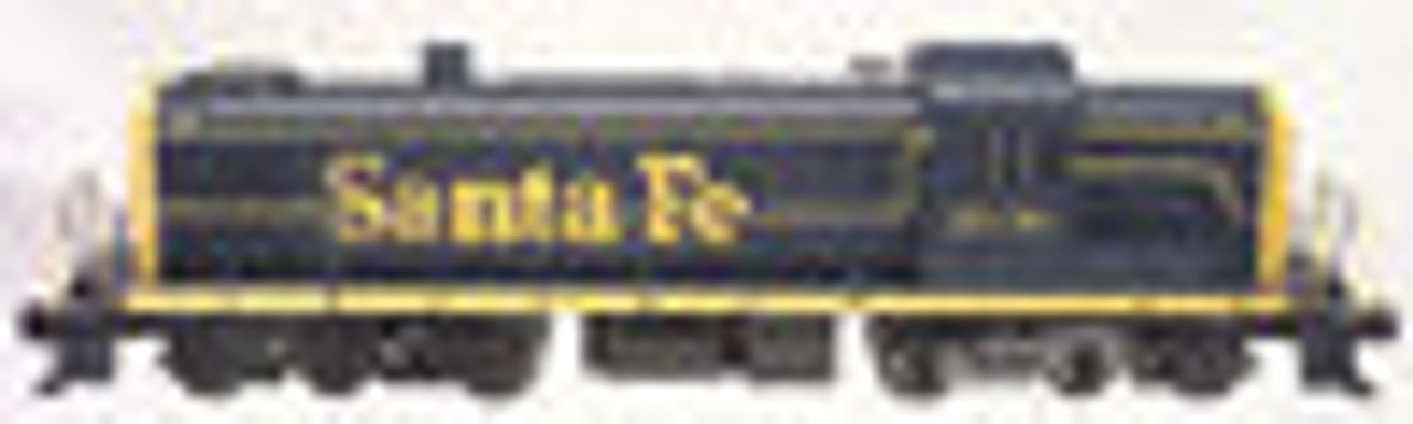 Atlas O Santa Fe (blue)  Alco  RSD-5 diesel, 3 rail, tmcc